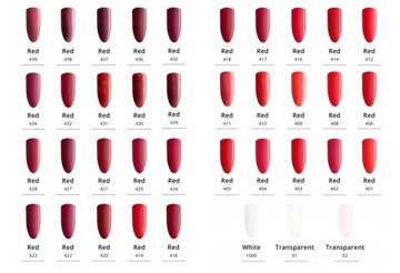 Лак гибридный Claresa RED 439