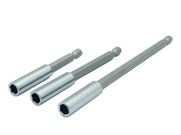 ДЕРЖАТЕЛЬ БИТ УДЛИНИТЕЛЬНЫЙ МАГНИТНЫЙ 1/4 -3 ШТ.