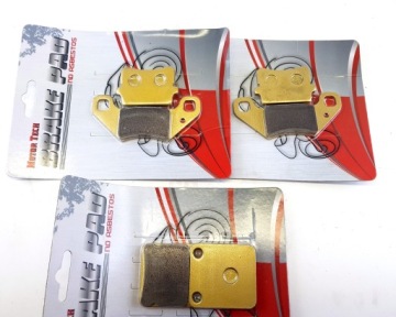 BASHAN ATV - Komplet klocków klocki hamulcowe