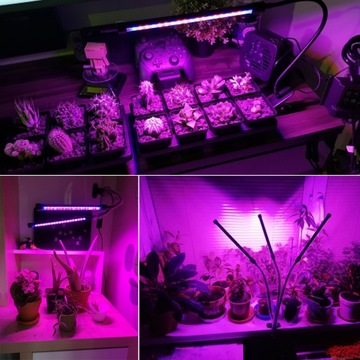 GROWBOX ДВОЙНАЯ СВЕТОДИОДНАЯ ЛАМПА ДЛЯ ВЫРАЩИВАНИЯ РАСТЕНИЙ 20ВТ