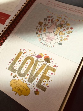 Свадебный органайзер, Блокнот невесты, планировщик В5.