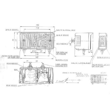 Фонарь передний URSUS, трактор LEWA (42)
