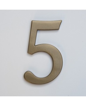 НОМЕР ДОМА, НОМЕРА ДОМА, ЗОЛОТЫЕ АЛЮМИНИЕВЫЕ БУКВЫ