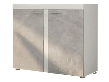 Komoda RUMBA 2F Beton jasny