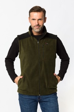 МУЖСКОЙ ФЛИСОВЫЙ ЖИЛЕТ - КАЧЕСТВО! 400 г/м2 - XXL