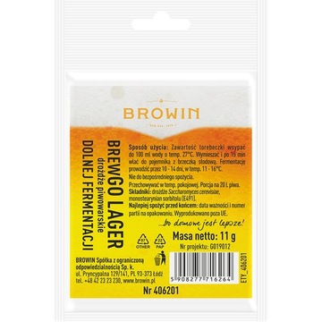 Drożdże piwowarskie BrewGo Lager