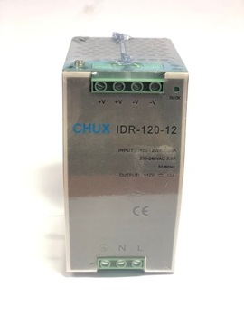 ZASILACZ DR-120-12 120W 12V DIN LED CCTV RTV