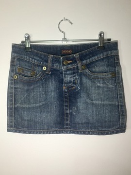 Spódniczka mini dżinsowa jeansowa S/M