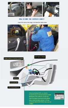 ПРОЕКЦИОННЫЙ ПРОЕКТОР HUD OBD2 A200