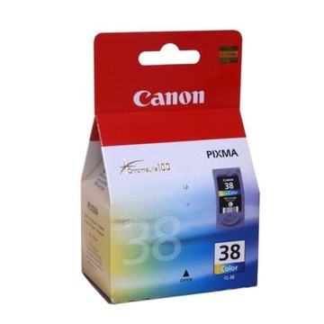 Tusz org. Canon CL-38 CMY MP220 MP470 MX300 MX310