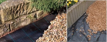 320 cm szeroka 5 m długa Agrotkanina na chwasty