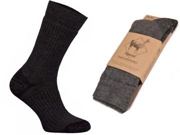 TREKKINGOWE 80% Wełna ALPAKA + MERINO warm ca4346