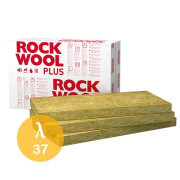 Wełna mineralna Rockwool ROCKMIN PLUS 8cm, 80mm
