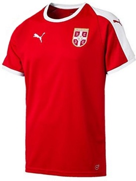 koszulka dziecięca PUMA - Serbia Home SS r XXL/176