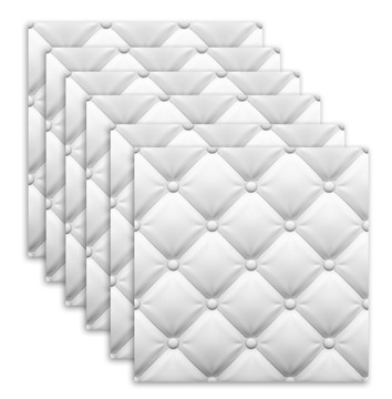 Panele Ścienne 3D 60x60 PODUSZKI 6szt.=2,16m2