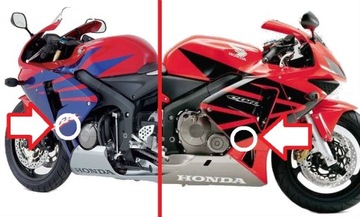 HONDA CBR 600 RR 2003-2006 АВАРИЙНЫЕ КОЛОДКИ ТВЕРДЫЕ