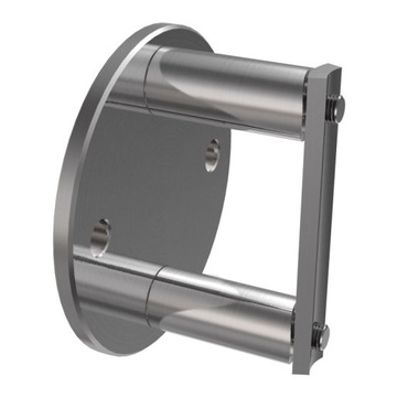 Mocowanie słupka balustrady lub rury Ø42,4 x 2,0 mm do ściany model 0308