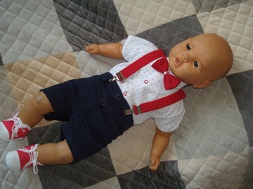 Набор летней одежды /крещения /свадьба /шорты 92