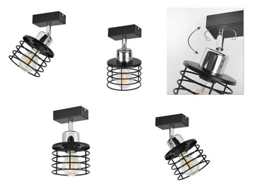 ПОТОЛОЧНЫЙ СВЕТИЛЬНИК, ПОТОЛОЧНЫЙ СВЕТИЛЬНИК, СВЕТОДИОДНАЯ ЛЮСТРА EDISON LOFT