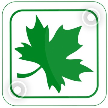 2 x GREEN LEAF присоска для молодых водителей