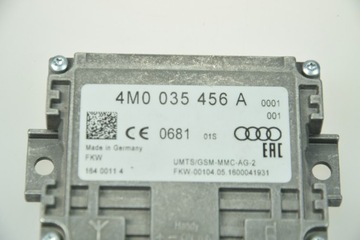 AUDI Q7 4M A4 B9 WZMACNIACZ ANTENOWY 4M0035456A