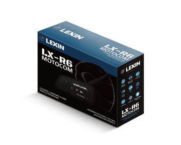 LEXIN LX-R6 Bluetooth-ИНТЕРКОМ для 1 шлема