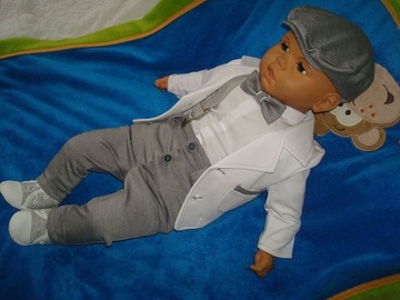 КОМПЛЕКТ ИЗ ХЛОПКА/КРЕЩЕНИЕ/СВАДЬБА/92