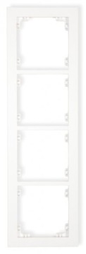 Каркас четырехместный Karlik Deco, белый DR-4
