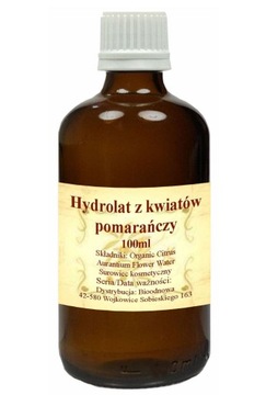 HYDROLAT POMARAŃCZOWY z KWIATÓW POMARAŃCZY 100ml