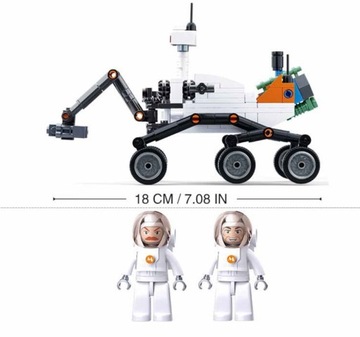 KLOCKI SLUBAN ŁAZIK POJAZD MARS KSIĘŻYC KOSMOS 288