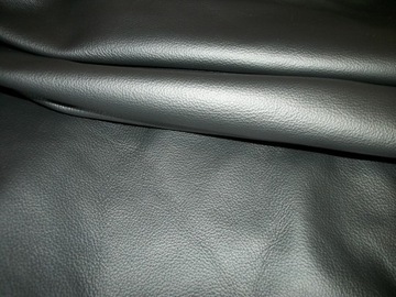 НАТУРАЛЬНАЯ ЧЕРНАЯ КОФИНСКАЯ КОЖА - GRAIN COWLINE 50x50 CM