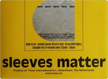 KOSZULKI WEWNĘTRZNE LP 12'' TONAR ANTISTATIC 50SZT