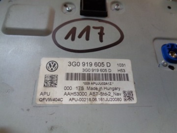 VW GOLF 7 PASSAT МОНИТОР ЭКРАННОГО ДИСПЛЕЯ 3G09196