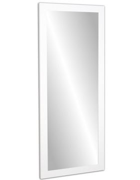 MEGA LUSTRO w ramie 140x60 BIAŁE POŁYSK