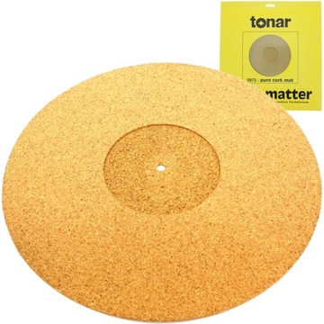 SLIPMATA MATA KORKOWA DO GRAMOFONU TONAR PURE CORK