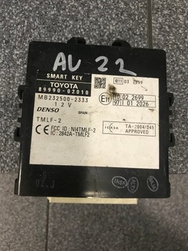 TOYOTA AURIS l 06-12 MODUŁ SMART KEY 89990-02010