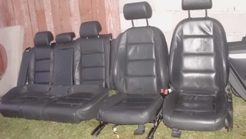 FOTELE KANAPA BOCZKI AUDI A6 C6 KOMBI SKÓRA