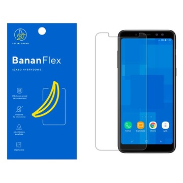 Szkło hybrydowe 7H BananFlex ochronne do Samsung Galaxy A8 2018