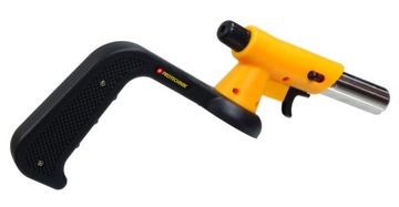 JUN14 Palnik gazowy lutlampa profesjonalna gwint 7/16' + nabój 600ml.