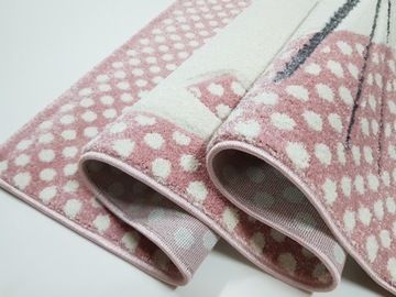 AVANOS KIDS 3D ковер 160x230 розовый котёнок