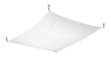 Lampa Sufitowa Plafon LUNA 3 Biały LED G13 SOLLUX
