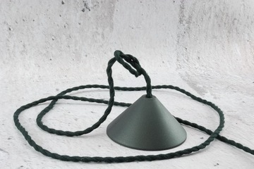 матовая черная розетка для подвесного светильника, потолочная обшивка, лампа-паук LOFT