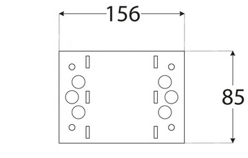 SDLPA3 ПЕРФОРИРОВАННАЯ ДЕКОРАТИВНАЯ ПЛИТКА 156x85 SD ДУПЛЕКС