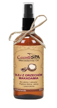 NATURALNY OLEJ MAKADAMIA 100 ML. JAKOŚĆ ! CosmoSPA