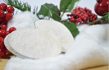 Белая меховая тесьма, 1 метр, мех, МЕХ, 8 см.