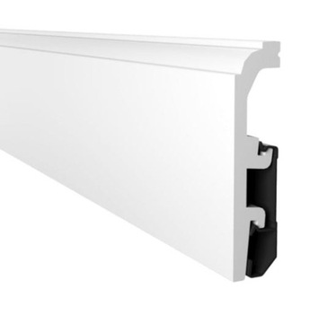 Listwa biała Arbiton Vega P0910 - 20x90x2400 mm