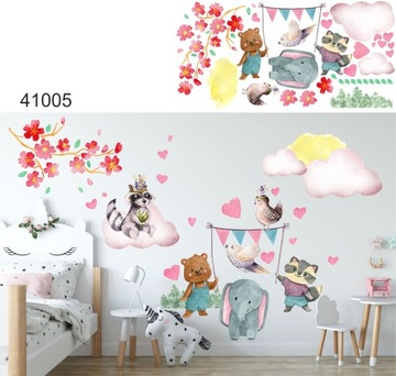 наклейки для детей, покрашенные стены 240