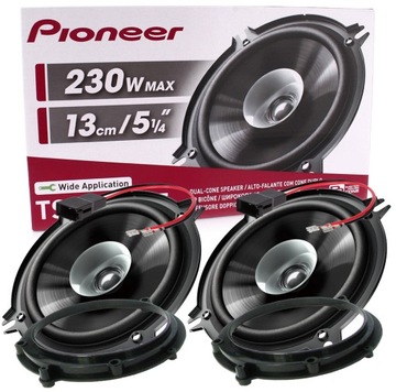 PIONEER GŁOŚNIKI AUDI A4 B5 DRZWI PRZÓD DYSTANSE