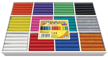 ПЛАСТИН ДОШКОЛЬНАЯ ШКОЛА МАКС 120 ШТ НАБОР ШКОЛЬНЫЙ 12Х10 ЦВЕТОВ