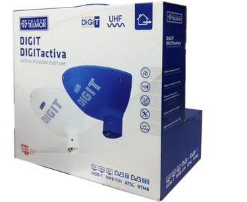 Antena DVB-t TELMOR DIGIT-ACTIVA, ze wzmacniaczem